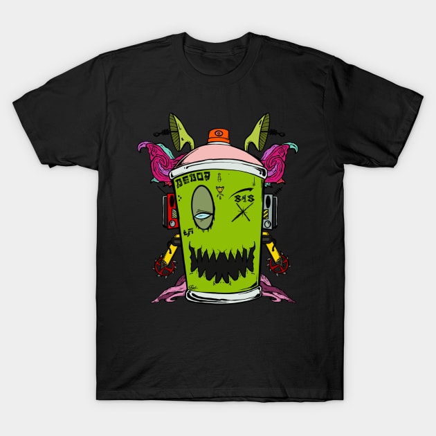 Spray Goon Kids T-Shirt by SAENZCREATIVECO